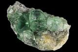 Cubic, Green Fluorite (Dodecahedral Edges) - China #112403-1